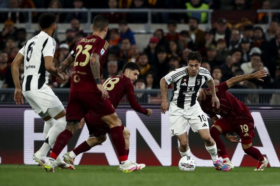 Juventus empata em Roma