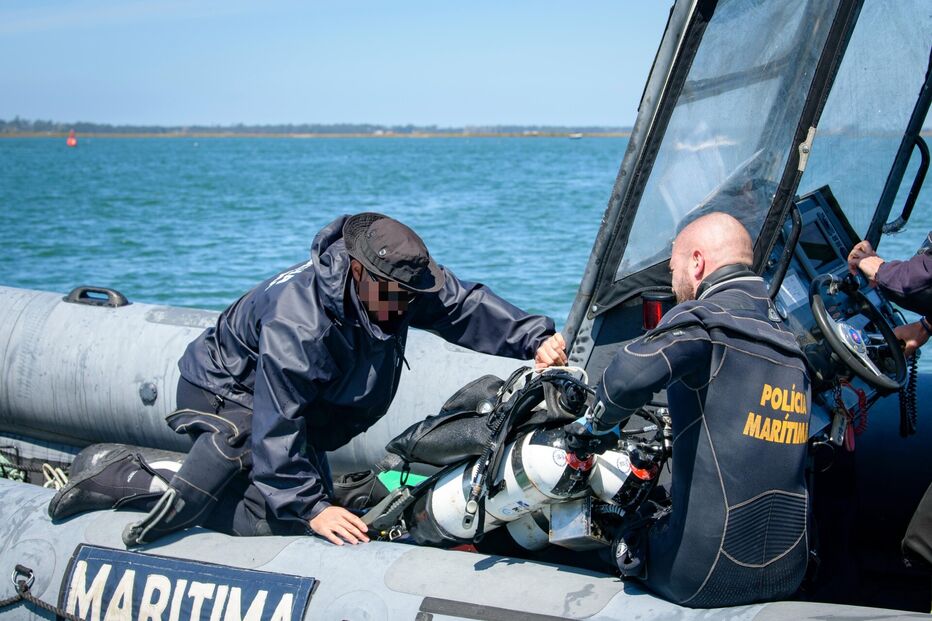 Operação levada a cabo na ria de Aveiro