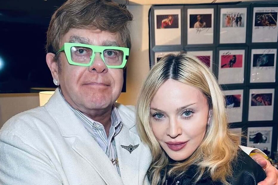 Elton John e Madonna 