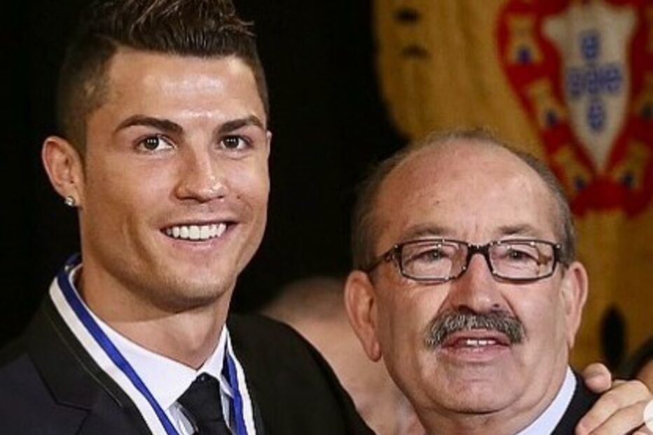 Cristiano Ronaldo e Aurélio Pereira