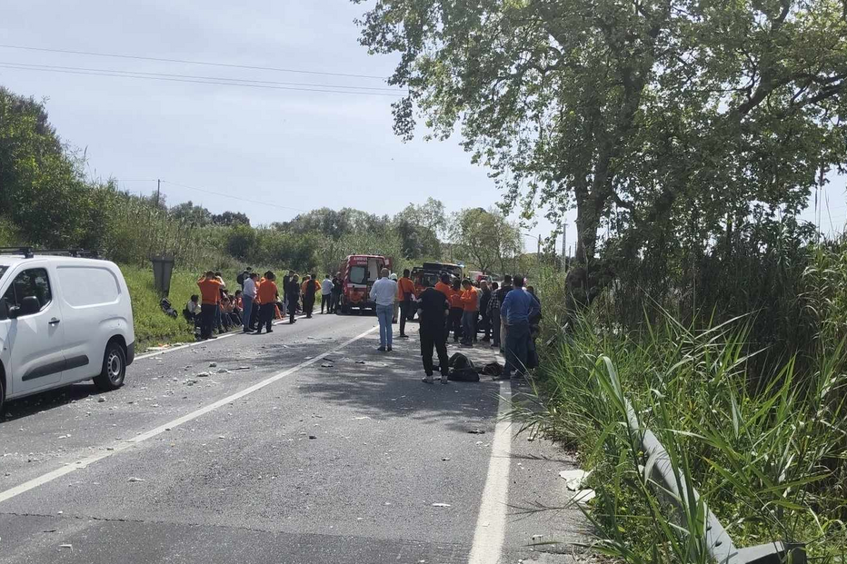Acidente no Cartaxo