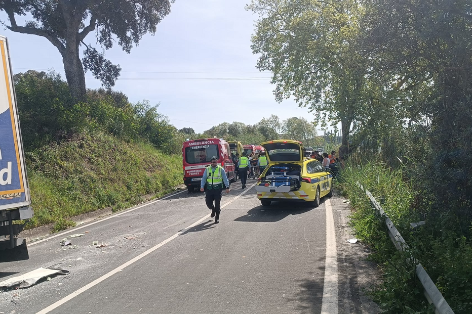 Acidente no Cartaxo