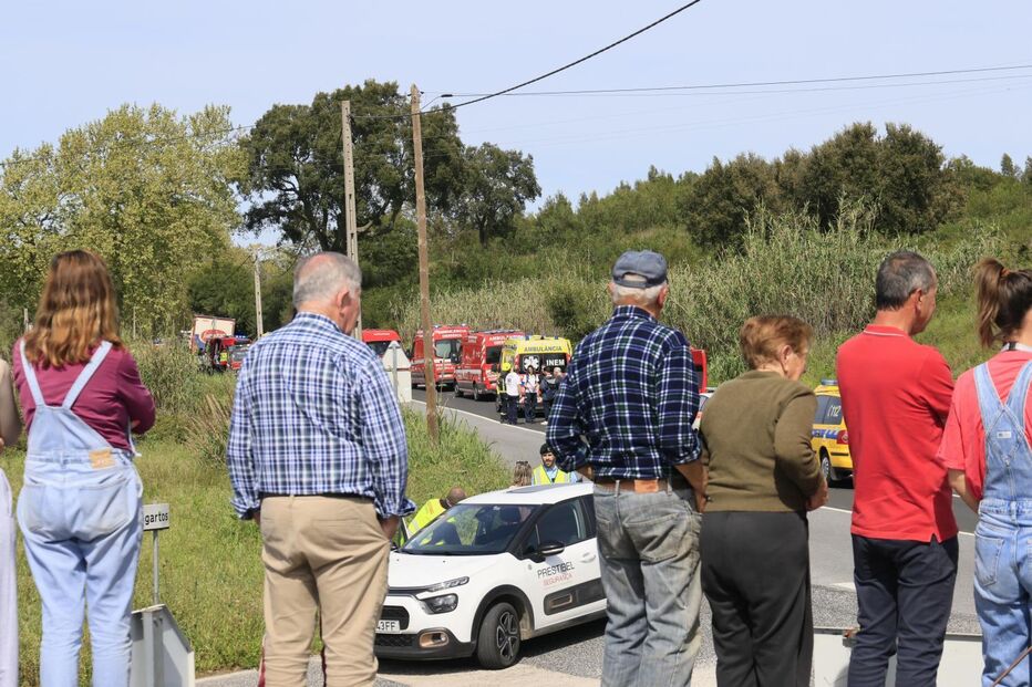 Despiste de autocarro no Cartaxo