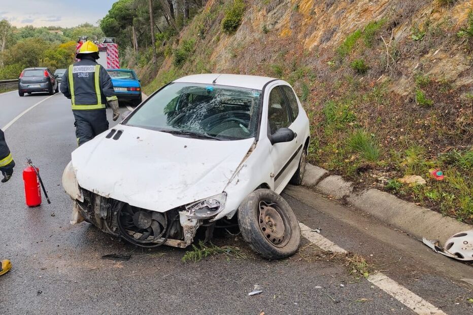 Despiste provoca um ferido na EN 120-1 no concelho de Sines