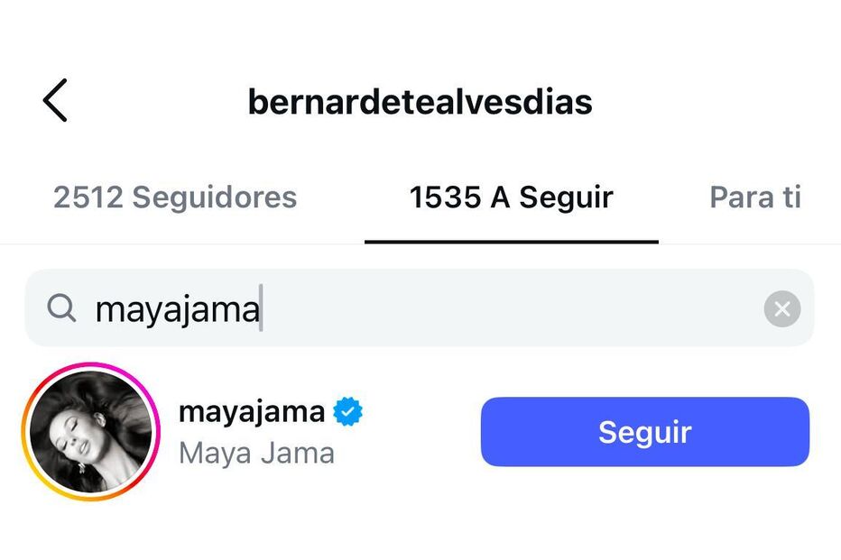 Mãe de Rúben Dias e Maya Jama seguem-se nas redes sociais 