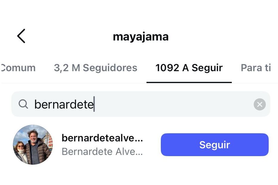 Mãe de Rúben Dias e Maya Jama seguem-se nas redes sociais 
