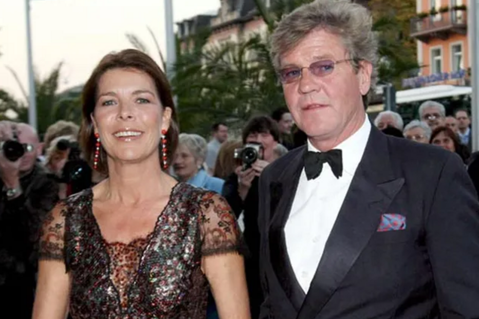 Princesa Carolina do Mónaco e o príncipe Ernest de Hannover