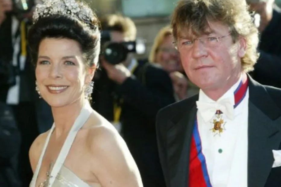 Princesa Carolina do Mónaco e o príncipe Ernest de Hannover