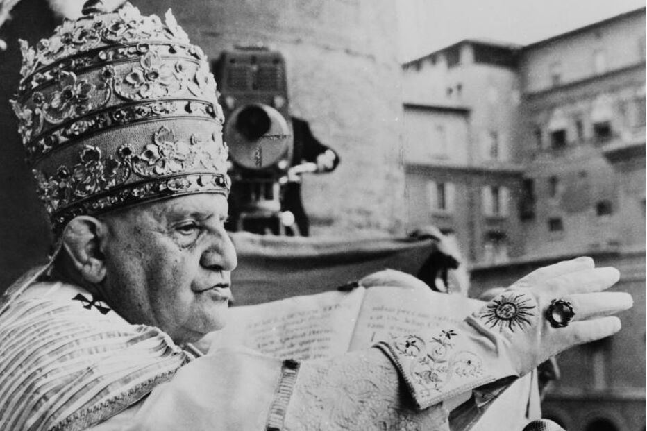 Cerimónia de coroação a 4 de novembro de 1958 