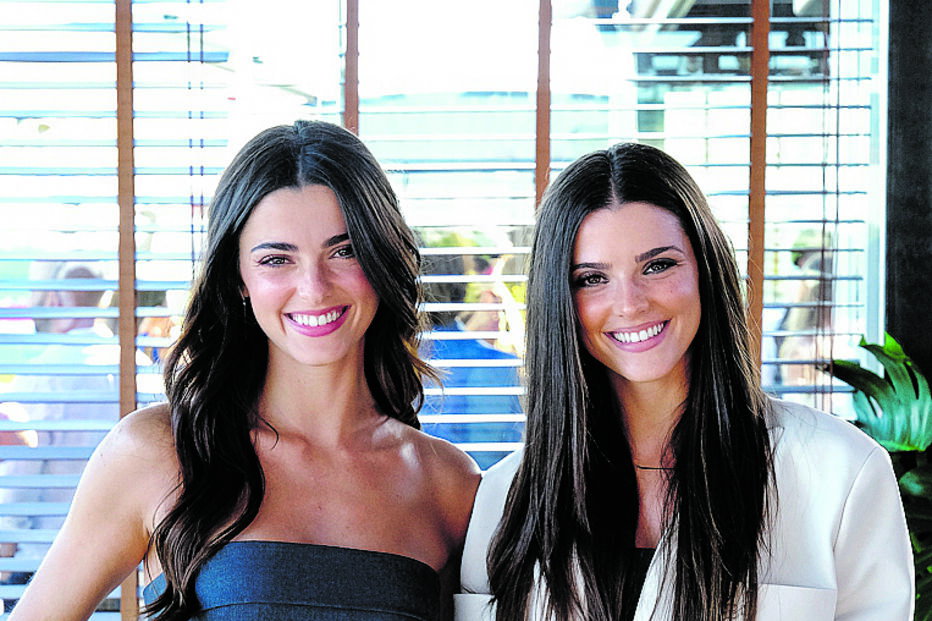 As gémeas Joana e Inês Aguiar 