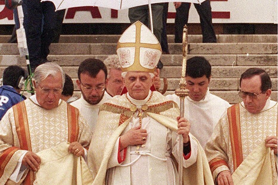 Papa Bento XVI em Fátima, no dia 13 de maio de 2010