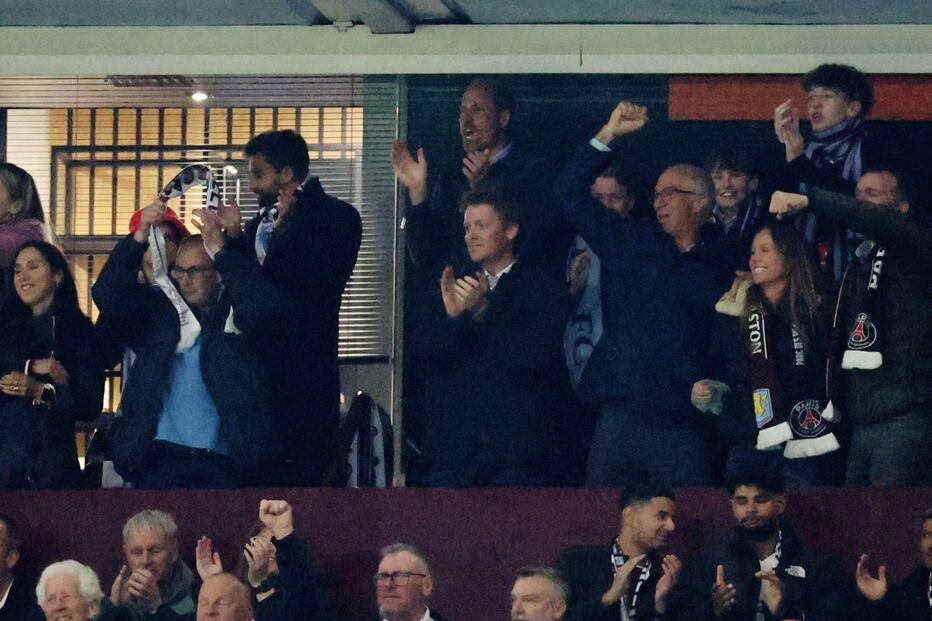 Príncipe William leva filho a um jogo de futebol