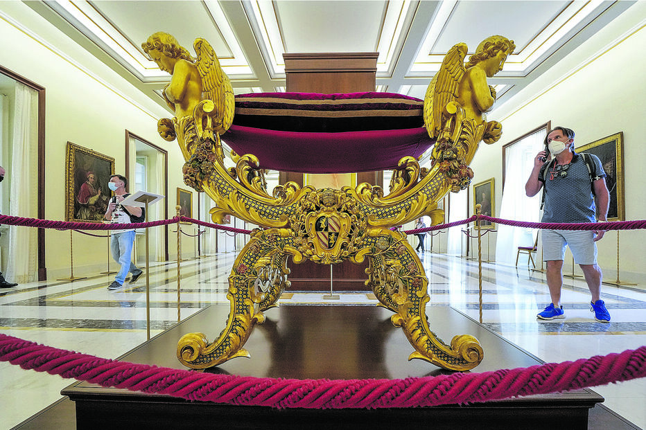 Banco de Pio IX no Castel Gandolfo