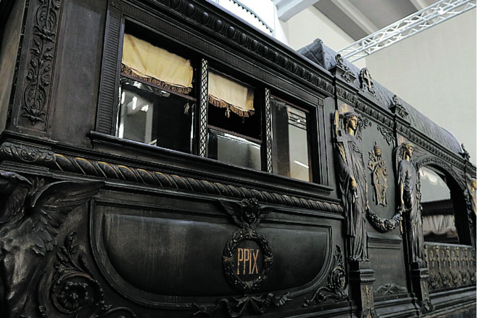 Carruagem usada por Pio IX 