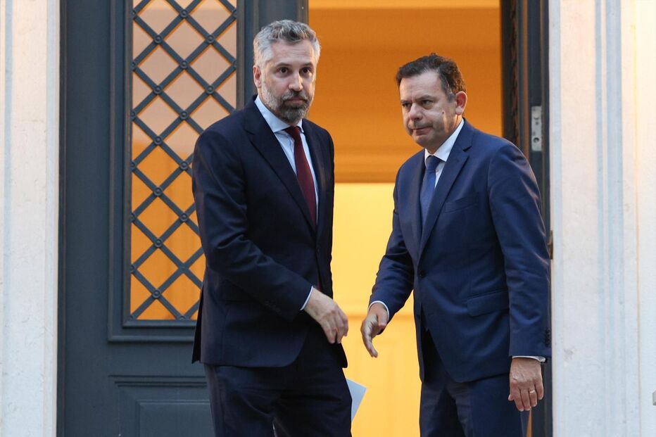 Pedro Nuno Santos e Luís Montenegro