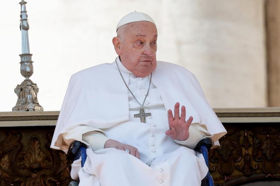 Papa Francisco depois de estar internado 