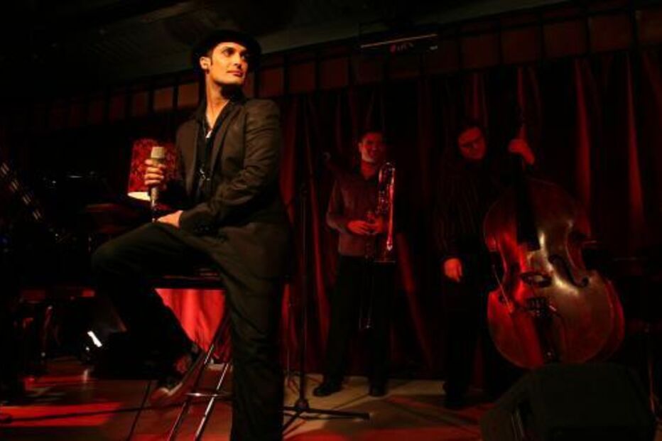 Nuno Guerreiro durante a apresentação do álbum 