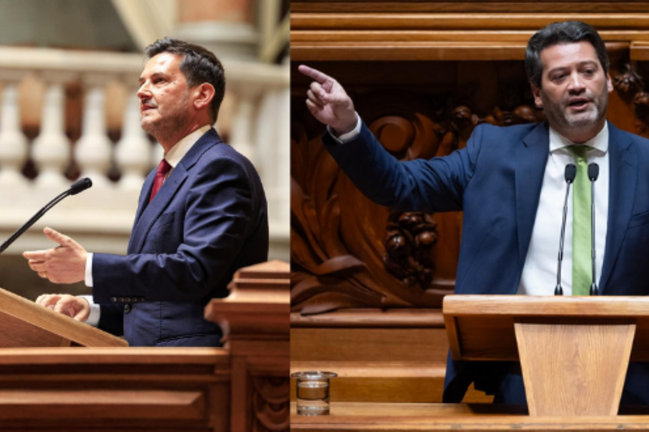 Rui Rocha e André Ventura 