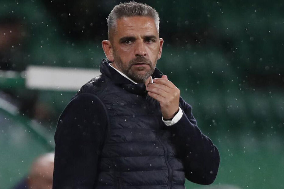 Rui Borges, treinador do Sporting