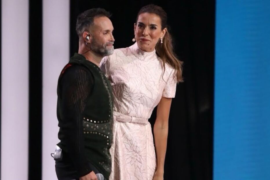 Nuno Guerreiro e Catarina Furtado nos Globos de Ouro 2024