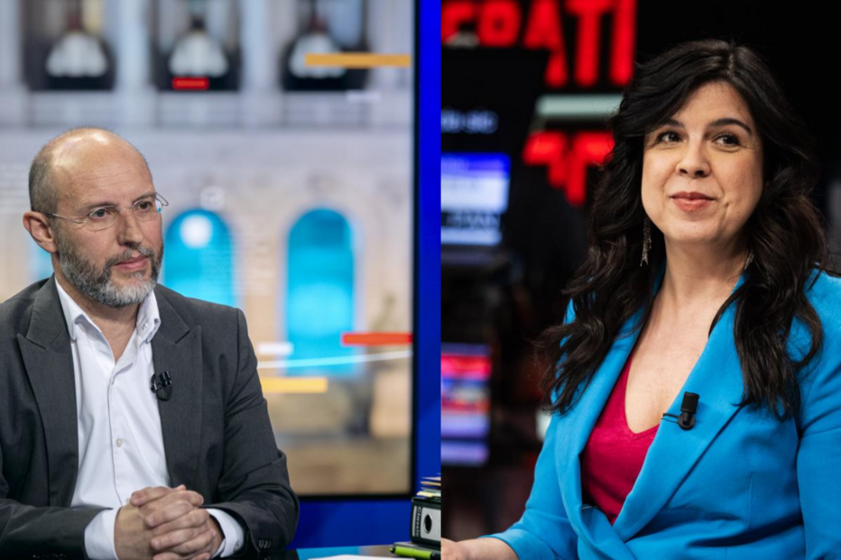 Rui Tavares e Inês Sousa Real