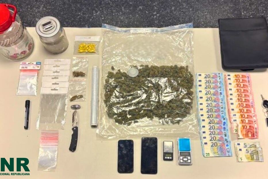 Homem detido por tráfico de estupefacientes