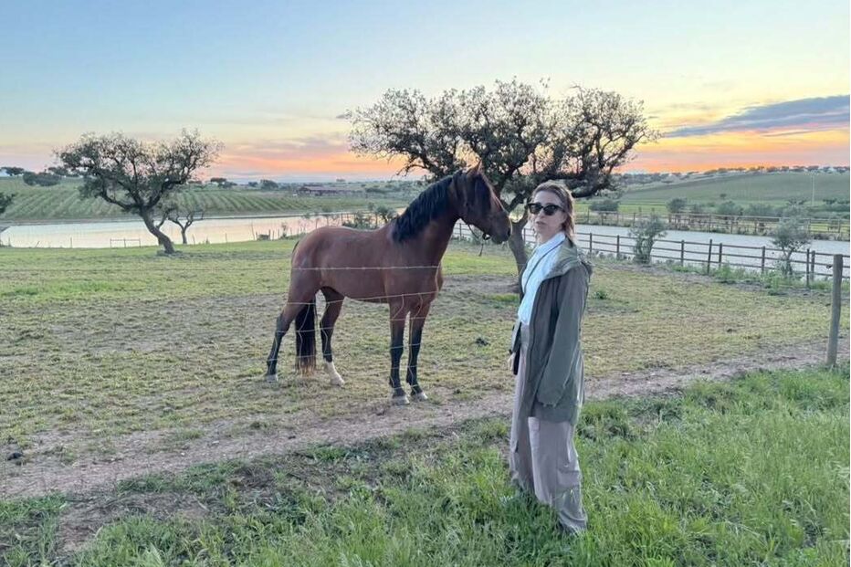 Fernanda Torres na Herdade da Malhadinha