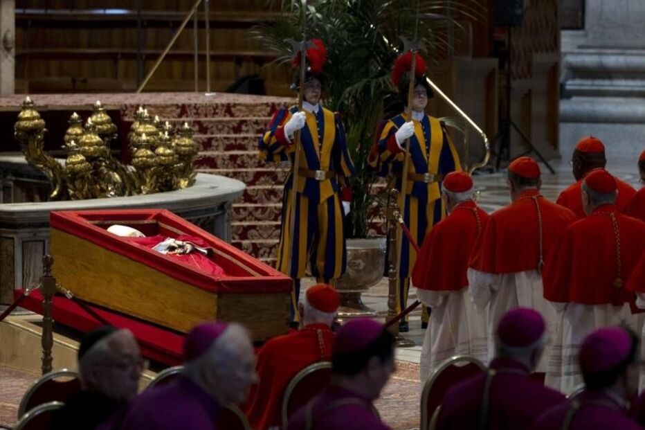 Papa Francisco na Basílica de São Pedro