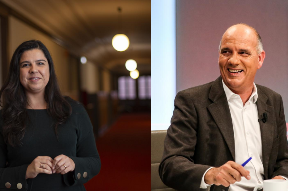 Inês Sousa Real e Paulo Raimundo