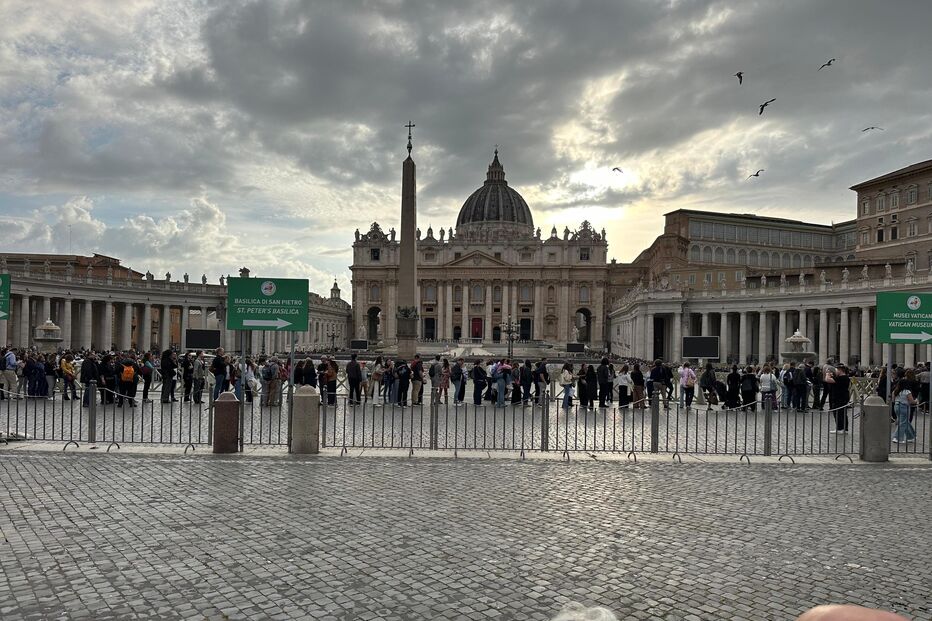 Praça de São Pedro, no Vaticano