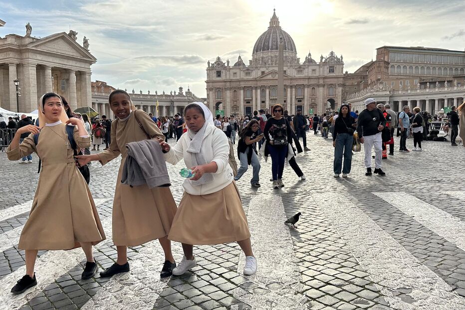 Praça de São Pedro, no Vaticano