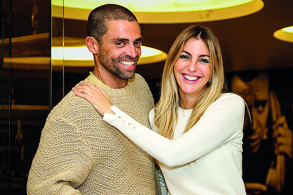 Diogo Amaral e a mulher, Jessica Athayde 