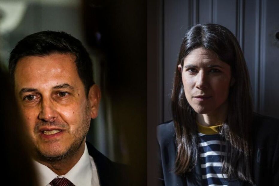 Rui Rocha e Mariana Mortágua