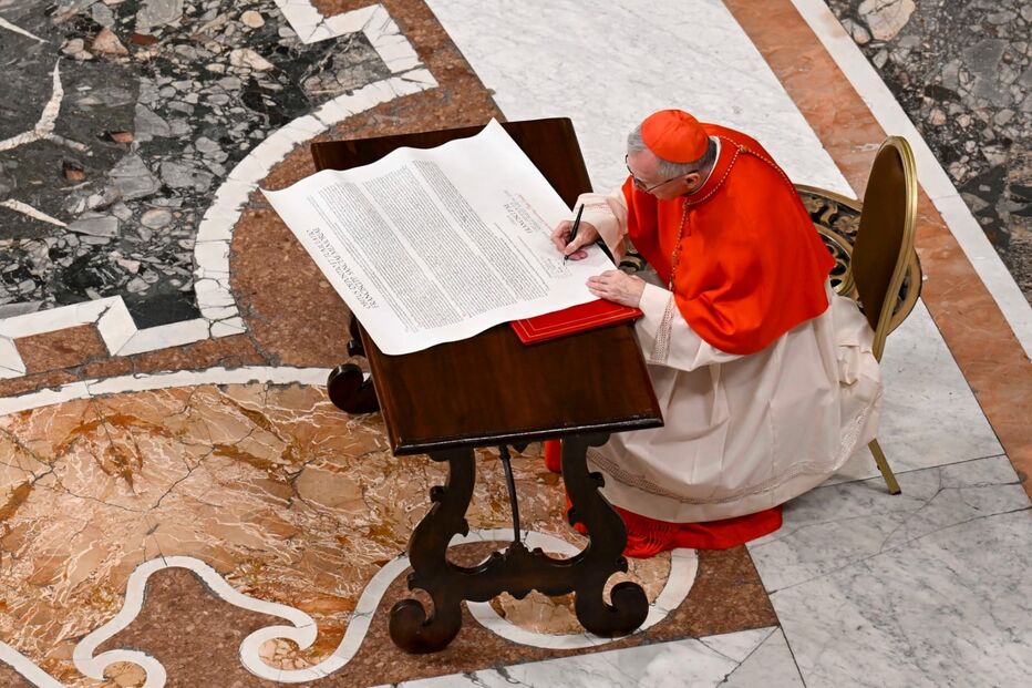 Cerimónias na Basílica de São Pedro