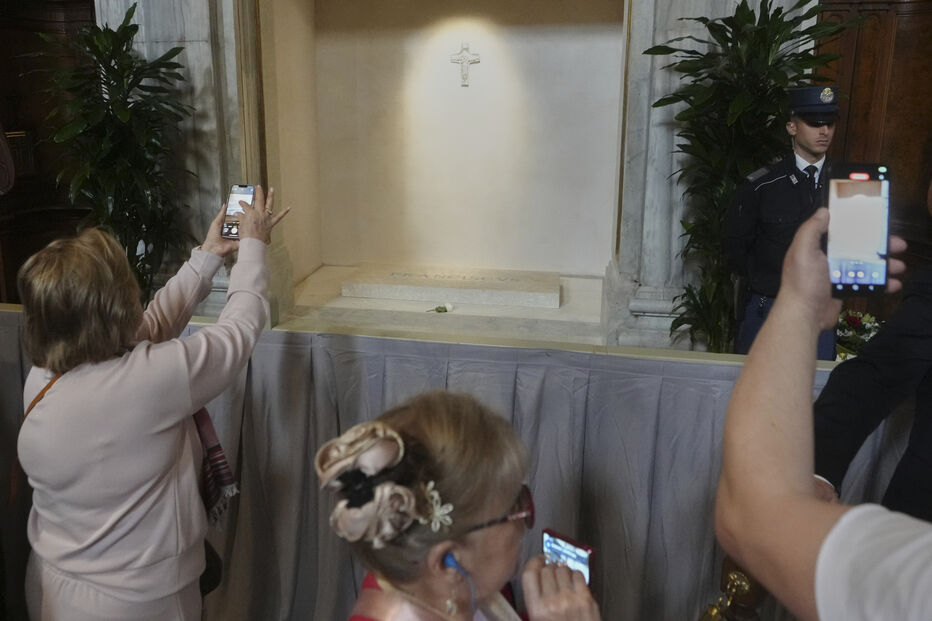 Túmulo do Papa Francisco na Basílica de Santa Maria Maior