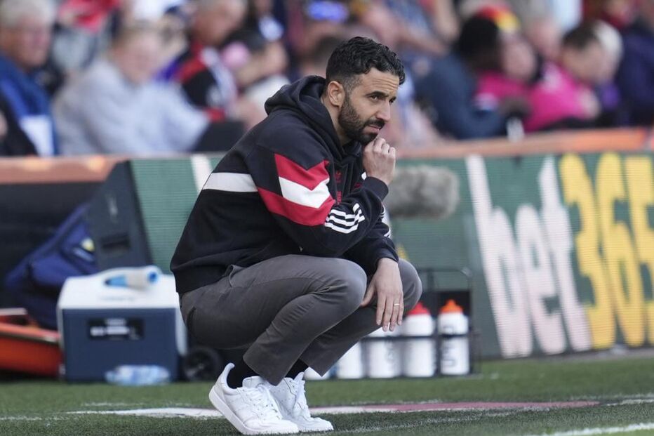 Ruben Amorim, treinador do Manchester United