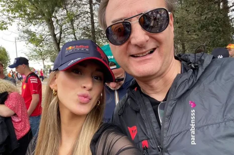 Alexandre Pinto da Costa e a filha Maristela