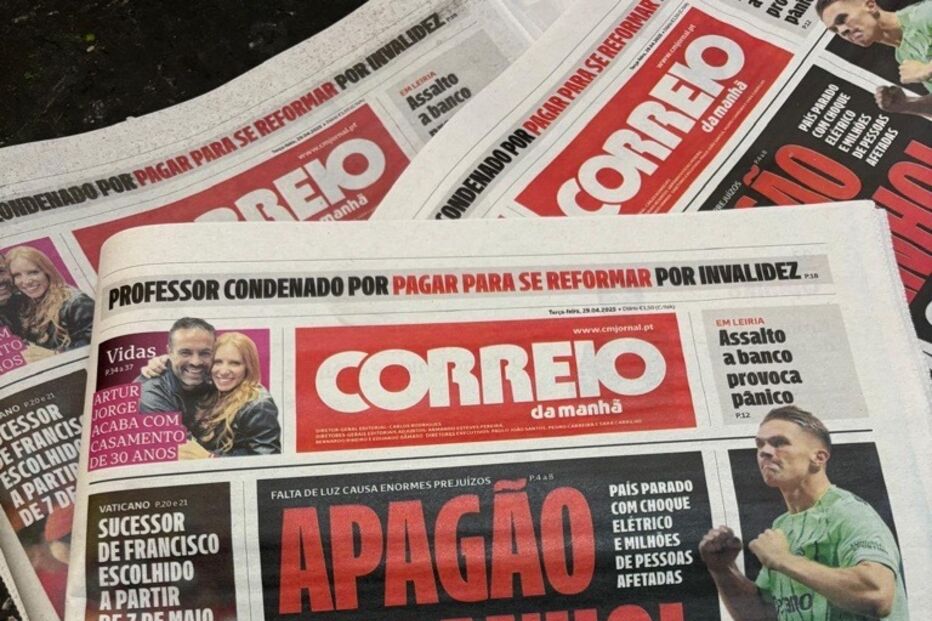 CM amanhã nas bancas com tudo sobre o apagão que causou o caos em Portugal