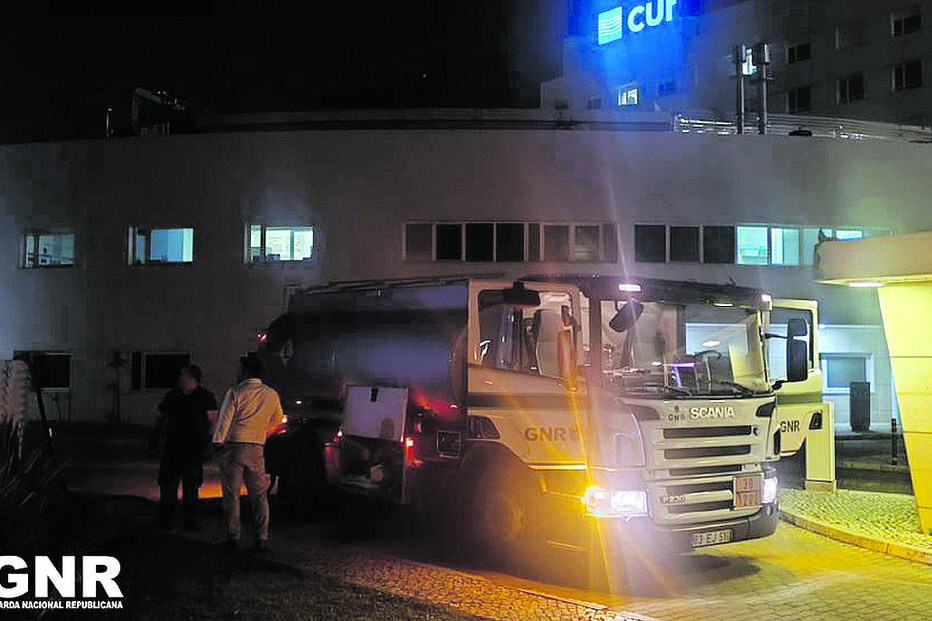 Missão contou também com uma cisterna da própria GNR