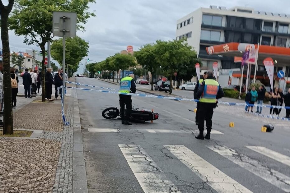 Atropelamento na EN13 em Vila do Conde