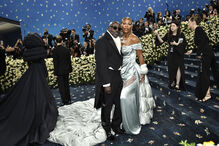 Edward Enninful e Serena Williams no Met Gala 