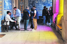 Arguidos e PJ em tribunal 