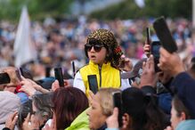 Manhã de 13 de maio no Santuário de Fátima  