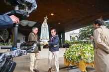 Manhã de 13 de maio no Santuário de Fátima  