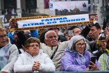 Manhã de 13 de maio no Santuário de Fátima  