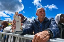 Fiéis nas celebrações em Fátima