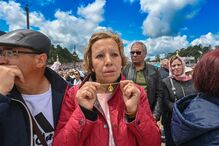 Peregrinos nas celebrações do 13 de maio em Fátima
