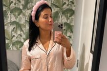 Inês Simões após cirurgia