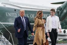 Donald Trump, Melania Trump e Barron