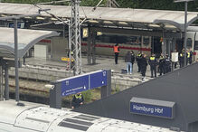 Ataque com faca na Estação Central de Hamburgo